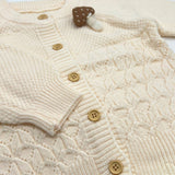 Girls Knitted Onesie & Sweater Set