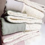 Koosh-Uhn Waffle & Sherpa Blankets