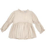 Girls Frilly  Long Sleeve Blouse