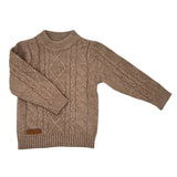 Classic Knitted Mock Neck Sweater