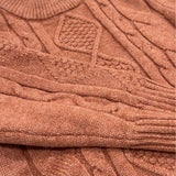 Classic Knitted Mock Neck Sweater