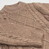 Knitted Mock Neck Sweater