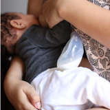 Moooka Silicone Breast Pump with Non-Spill Base