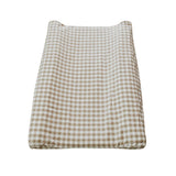 Washed Cotton Changing Mat Cover