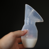 Moooka Silicone Breast Pump with Non-Spill Base