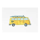 Blue & Yellow Vehicle Art Prints