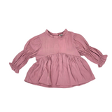Girls Frilly  Long Sleeve Blouse