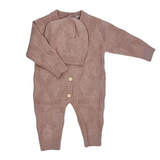 Knitted Beanie & Romper Set