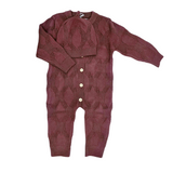 Knitted Beanie & Romper Set