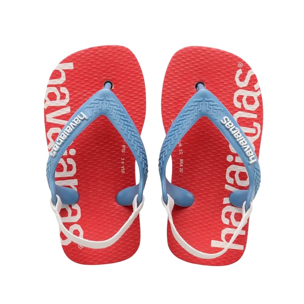 Havaianas Baby Logo Mania Flip Flop Sandals Kido