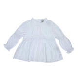 Girls Frilly  Long Sleeve Blouse