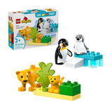 LEGO® DUPLO® Wild Animal Families: Penguins & Lions