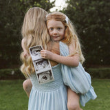 The Everyday - The Skye Mini Me Dress (Light Blue Muslin with Puff Sleeves) (Copy)