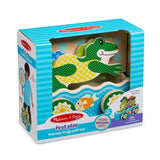 Melissa & Doug - First Play Friendly Frogs Pull Toy