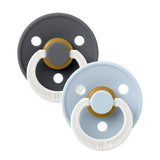 BIBS 2-Pack Colour Glow Pacifiers