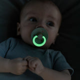 BIBS 2-Pack Colour Glow Pacifiers