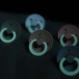 BIBS 2-Pack Colour Glow Pacifiers