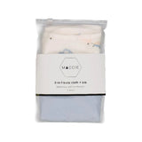 MACCIE 2-in-1 Burp Cloth & Bib Set