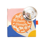 Daisy Dimple 99.9% Pure Silver Glossy Nipple Cups