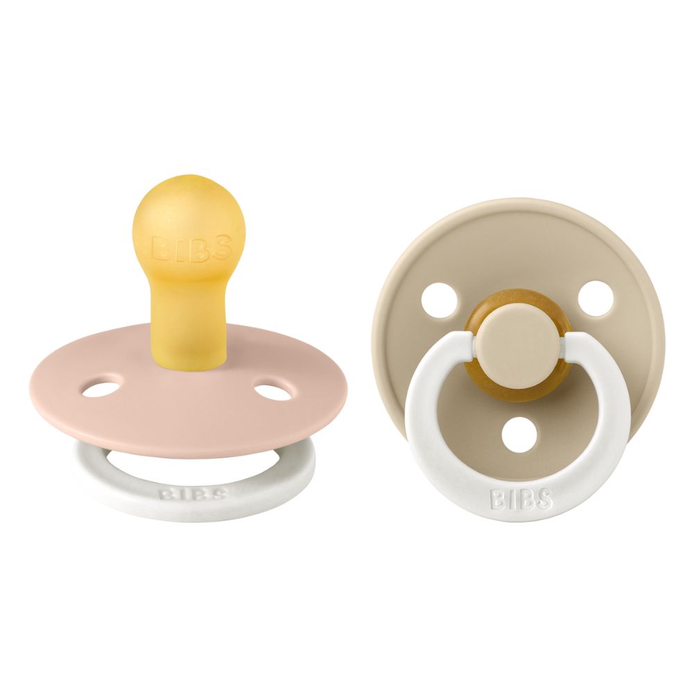 BIBS 2-Pack Colour Glow Pacifiers