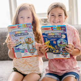 Melissa & Doug Paw Patrol Flip-Flap Restickable Stickers Adventure Bay