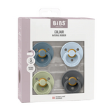BIBS Colour Latex 4-Pack Pacifiers
