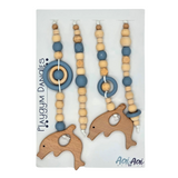 Aai Aai Baby Blue Playgym Dangles