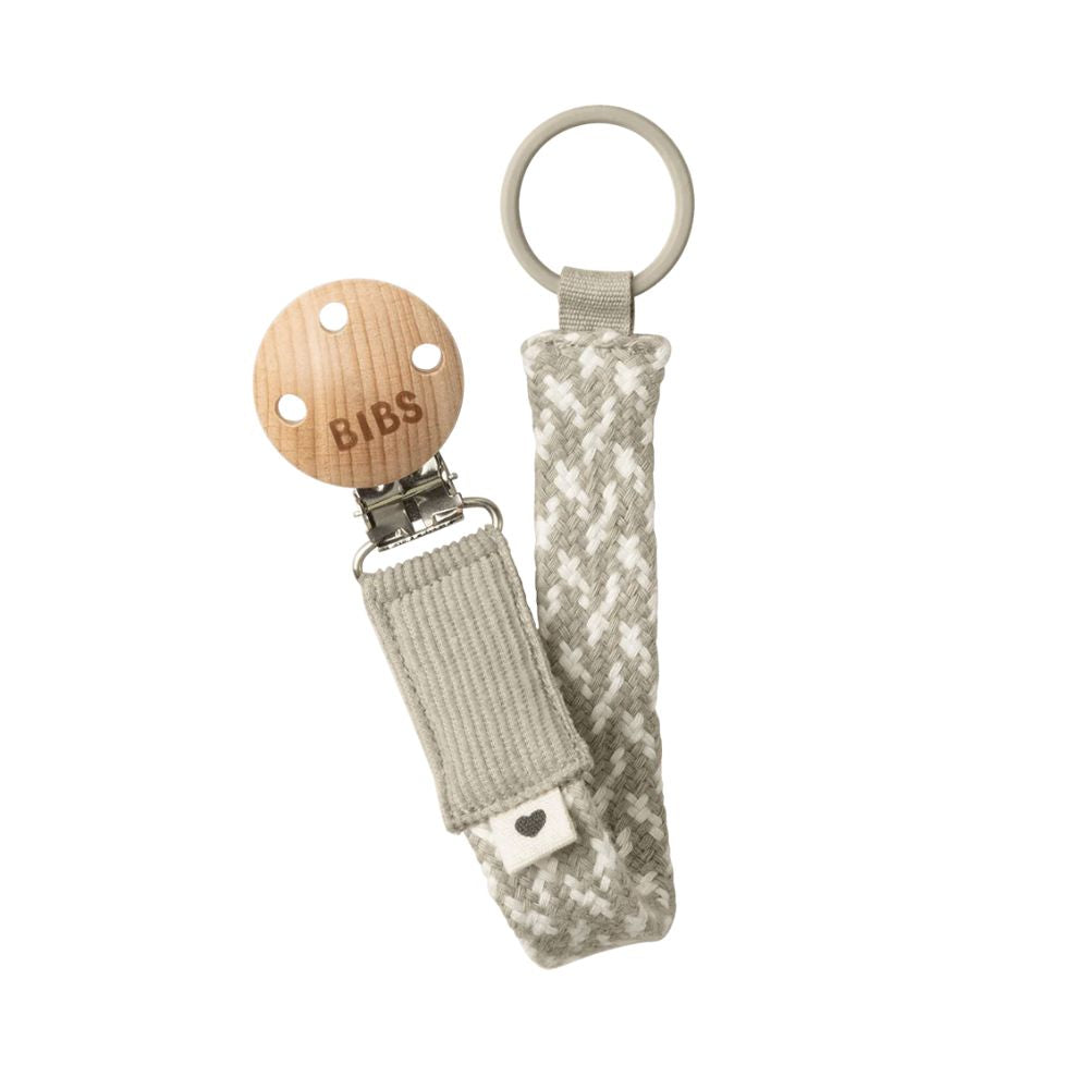 BIBS Braided Pacifier Clip