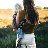 Wildride Black Zebra Toddler Carrier