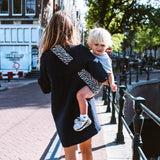 Wildride Black Zebra Toddler Carrier