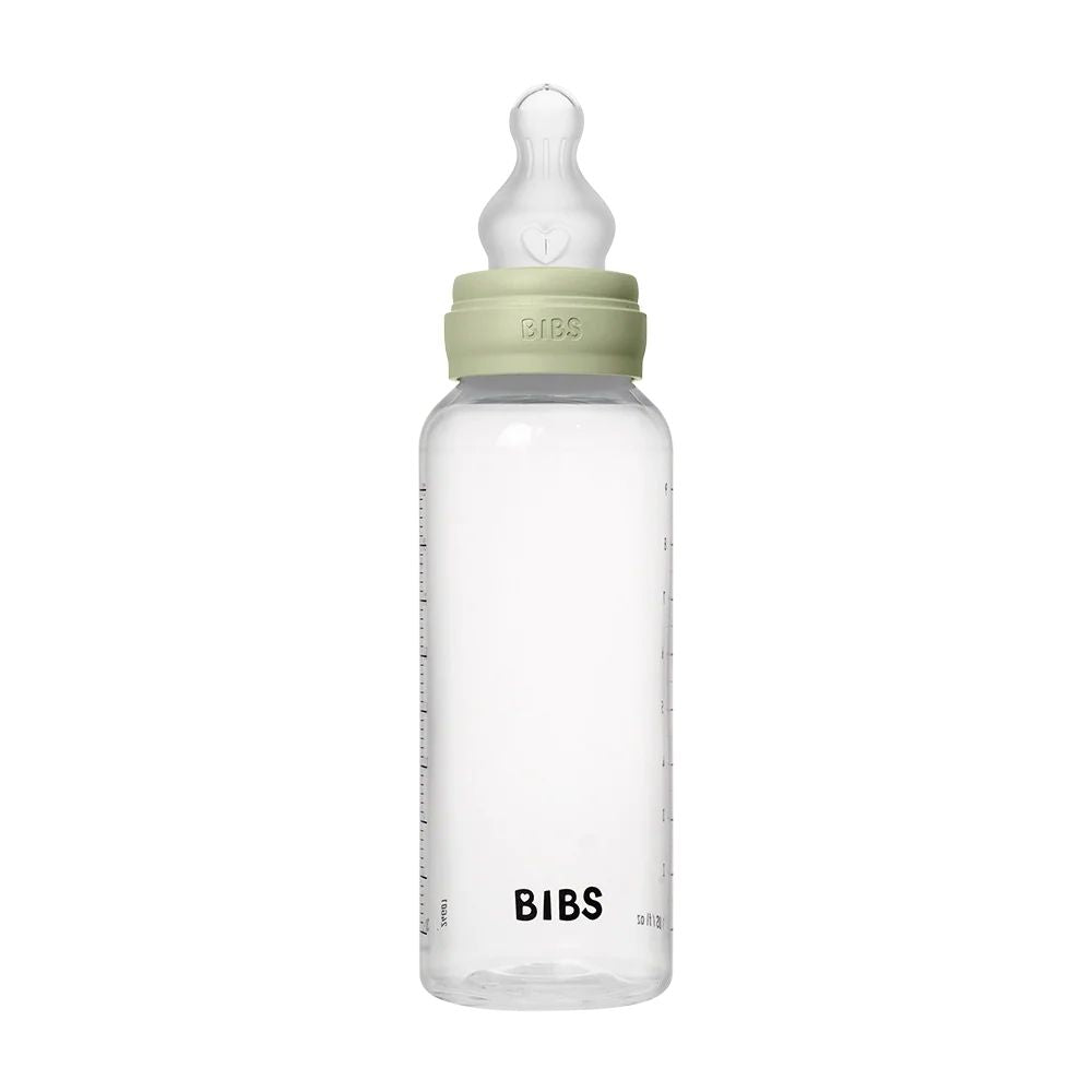 BIBS 270ml Round Silicone Medium Flow Bottle
