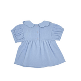 Girls Scallop Collar Blouse