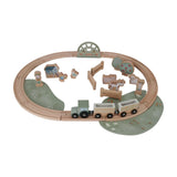 Little Dutch Little Farm Wooden Train Track