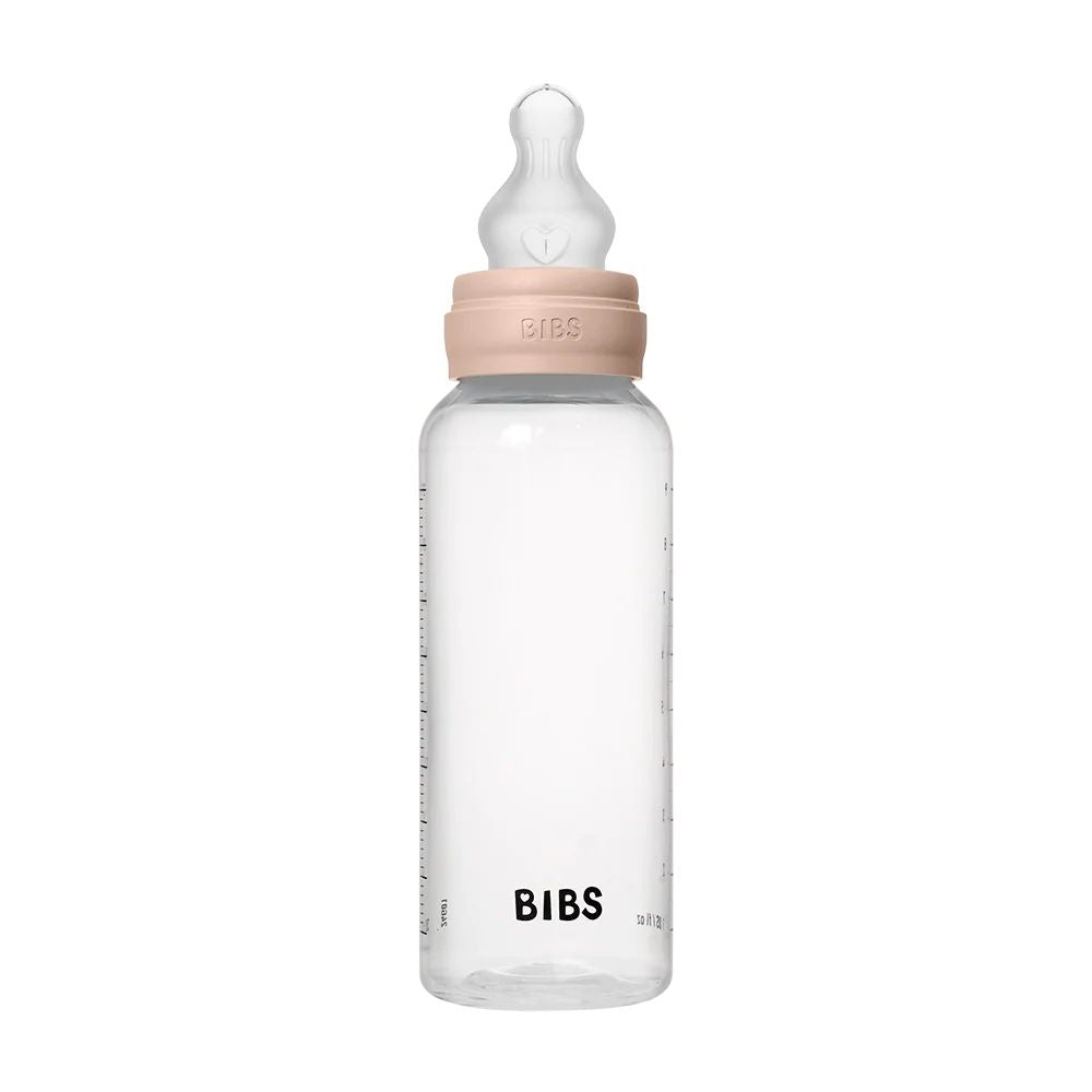 BIBS 270ml Round Silicone Medium Flow Bottle