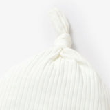 Boki Organic Ribbed Cotton Beanie