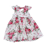 Just Chillin' Pink Floral Party Dress