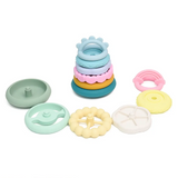 Silicone Stackable Teething Toy