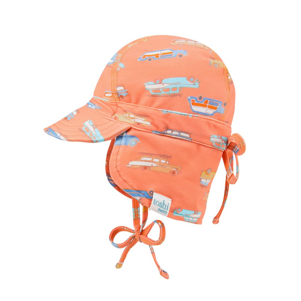 Toshi Classic Flap Cap