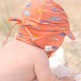 Toshi Classic Flap Cap