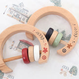 Grow Baby Wooden Rattle