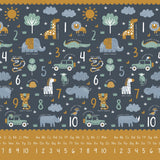 Tayla Jean Safari Numbers & Light Grey Play Mat
