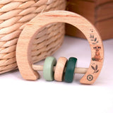 Grow Baby Wooden Rattle