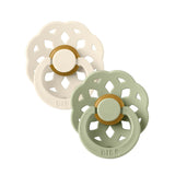 BIBS Boheme Latex 2-Pack Pacifier