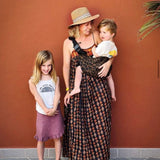 Wildride Brown Leopard Print Toddler Carrier