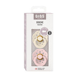 BIBS Boheme Latex 2-Pack Pacifier