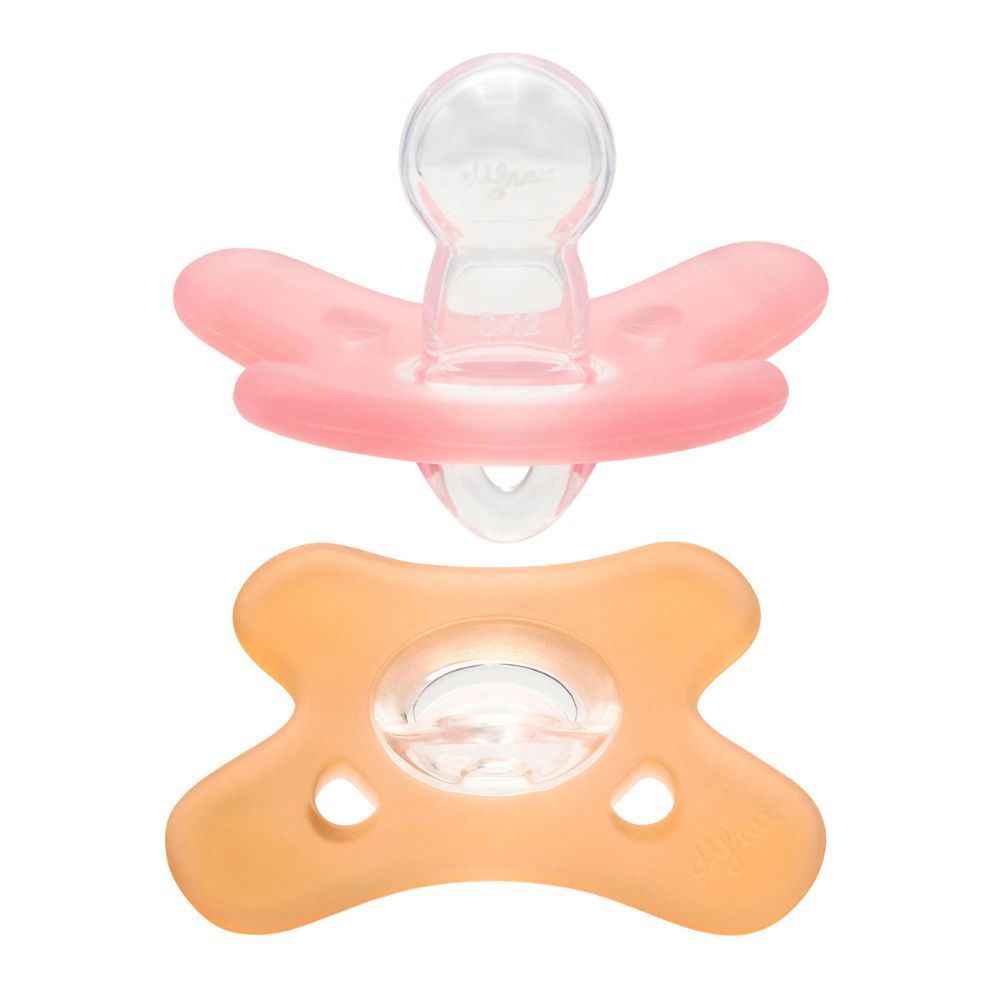 Difrax 6-12 Month Silicone Pacifier - Duo Pack