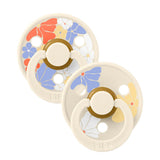 BIBS 2-Pack Studio Colour Morning Bloom Ivory Pacifiers