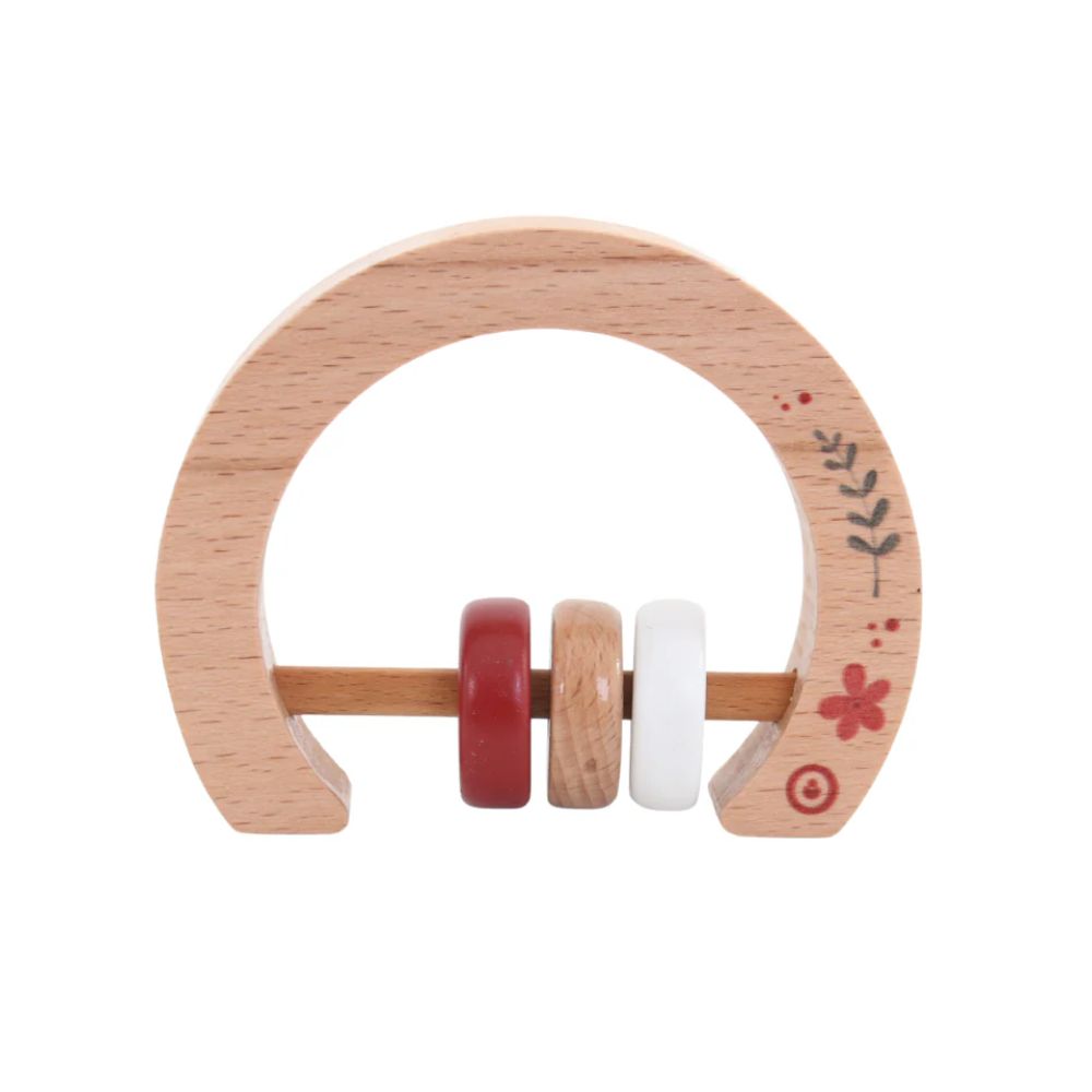 Grow Baby Wooden Rattle