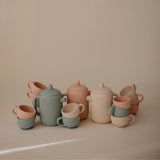 Mushie Silicone Tea Play Set