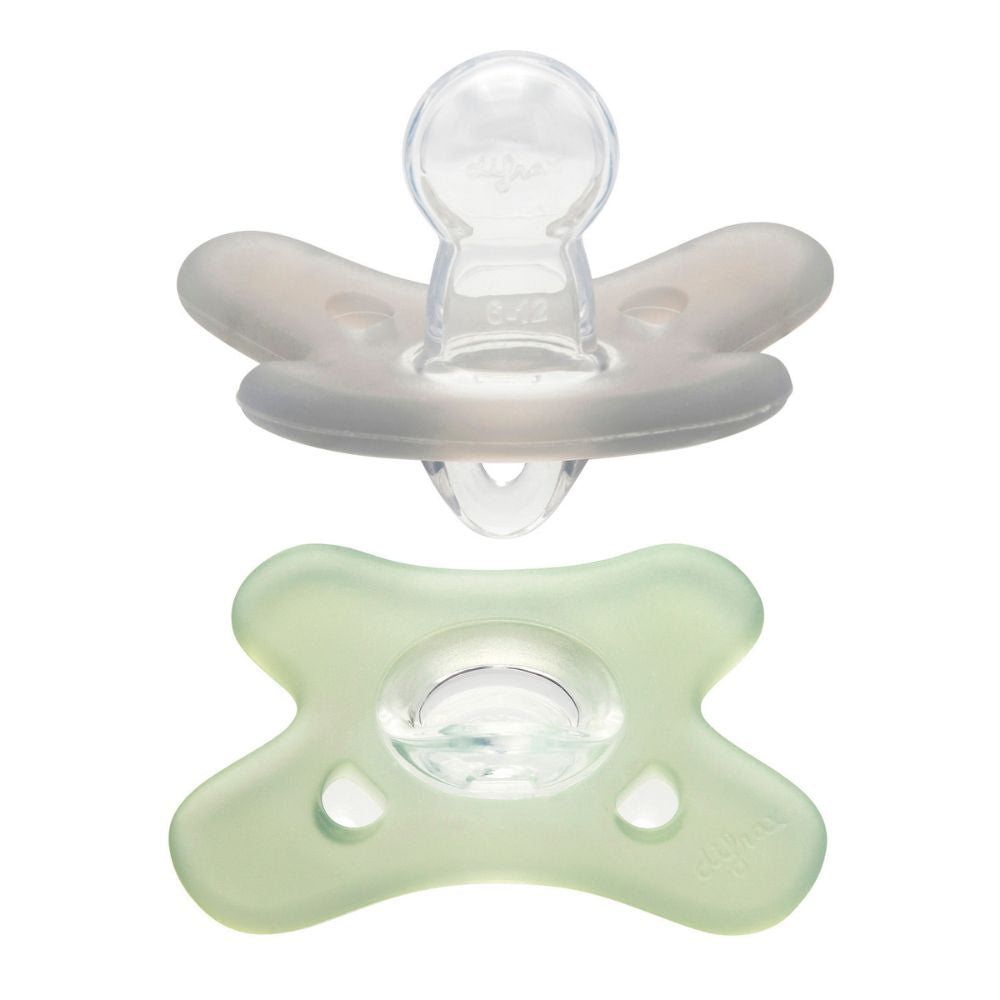 Difrax 6-12 Month Silicone Pacifier - Duo Pack
